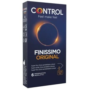 Control Finissimo Original condooms, superdun, nominale breedte 54 mm, 6 stuks
