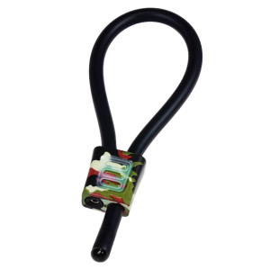 Electrastim Prestige ElectraLoops verstelbare cockringen van geleidend rubber Camouflage Electrastim Prestige ElectraLoops verstelbare cockringen van geleidend rubber Camouflage - Afbeelding 3
