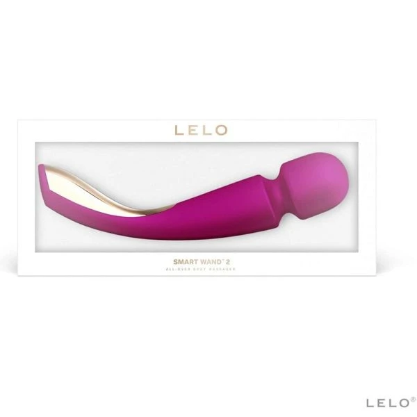 Lelo Smart Wand Medium 2 Massager Deep Rose Lelo Smart Wand Medium 2 Massager Deep Rose