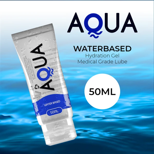 Aqua Quality glijmiddel op waterbasis 50 ml
