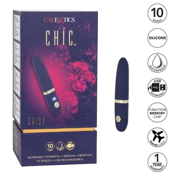 Calexotics Chic Daisy Mini-Massager Auflegevibrator wasserdicht Calexotics Chic Daisy Mini-Massager Auflegevibrator wasserdicht