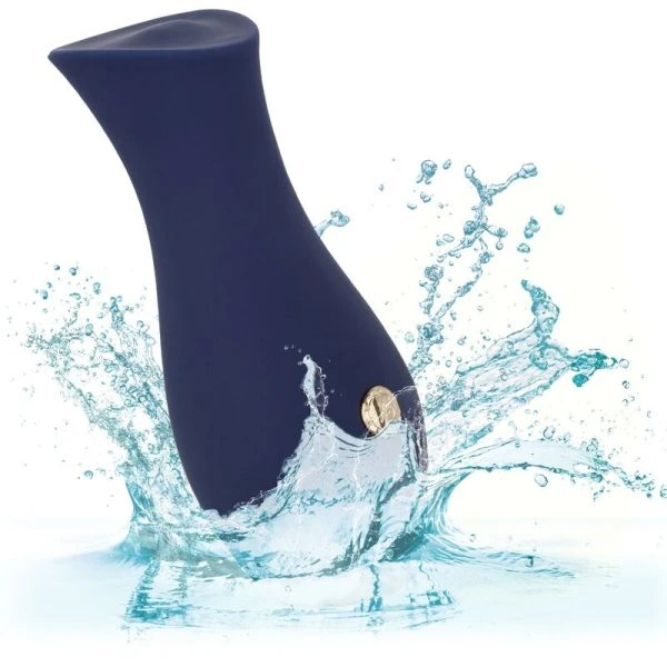 Calexotics Chic Tulpe Massager Blau – Vibrator met rolmassage