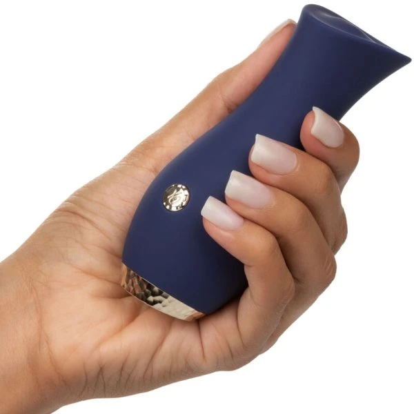 Calexotics Chic Tulpe Massager Blau – Vibrator met rolmassage