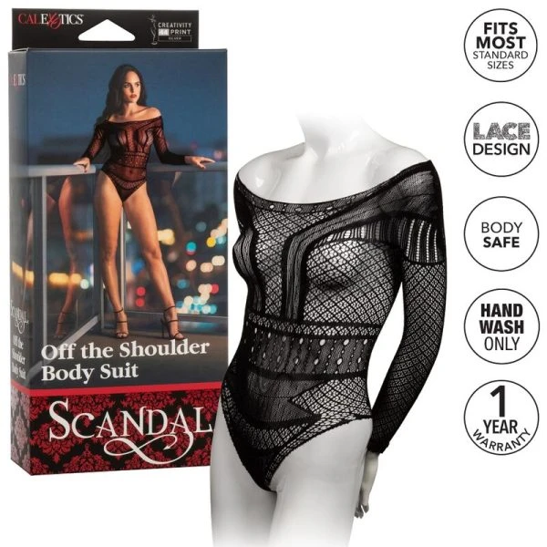 Calexotics Scandal Schouderloze Bodysuit Catsuit