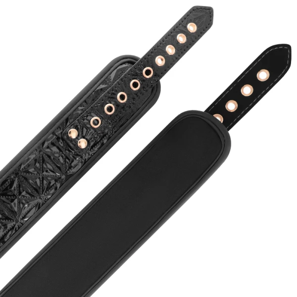 Begme Black Edition Halsband met tepelklemmen van neopreen Begme Black Edition Halsband met tepelklemmen van neopreen