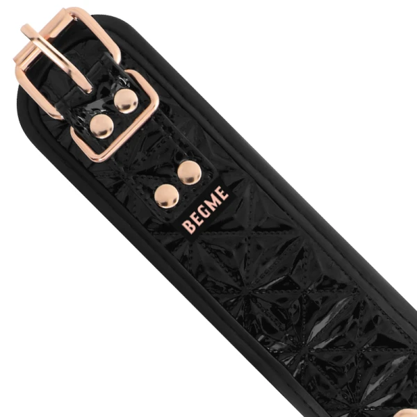 Begme Black Edition Halsband met tepelklemmen van neopreen Begme Black Edition Halsband met tepelklemmen van neopreen
