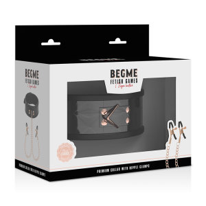 Begme Black Edition Halsband met tepelklemmen van neopreen Begme Black Edition Halsband met tepelklemmen van neopreen - Afbeelding 7