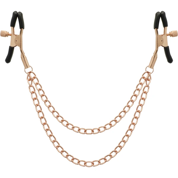 img_109513_4ba5d5ae1769fbcf6f23562449e2dee4_1.png Begme Black Edition Nippelklemmen met ketting, nikkelvrij
