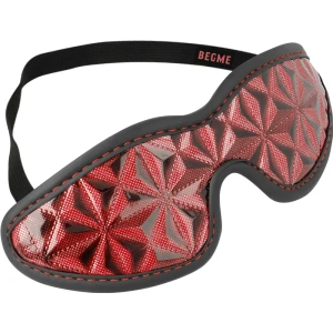 Begme RED Edition Neopren-Blindmaske für Bondage-Spiele