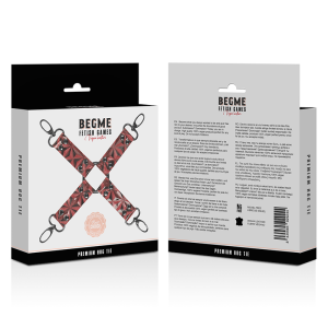 Begme RED Edition vegan leren varkensstropdas met neopreen voering Begme RED Edition vegan leren varkensstropdas met neopreen voering - Afbeelding 5