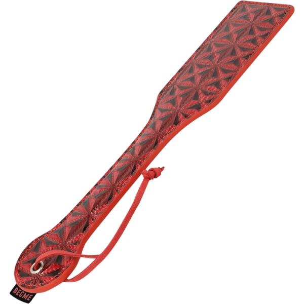 Begme RED Edition vegan lederen schep voor BDSM-spelletjes