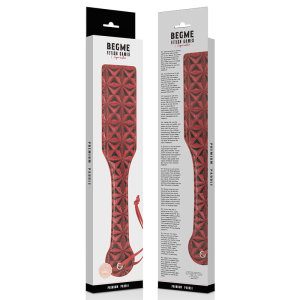 Begme RED Edition vegan lederen schep voor BDSM-spelletjes Begme RED Edition vegan lederen schep voor BDSM-spelletjes - Afbeelding 4