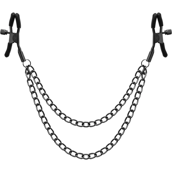 img_109572_7b12fd132b4f9f510f2fdecb7aa18ab9_1.png Begme RED Edition Nippelklemmen met ketting, nikkelvrij