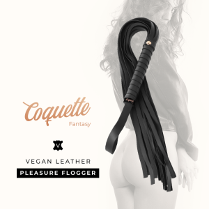Coquette Fantasy Rijzweep van vegan leer, 28 cm Coquette Fantasy Rijzweep van vegan leer, 28 cm - Afbeelding 2
