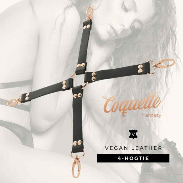 Coquette Fantasy Hog Tie Boeiing van vegan leer