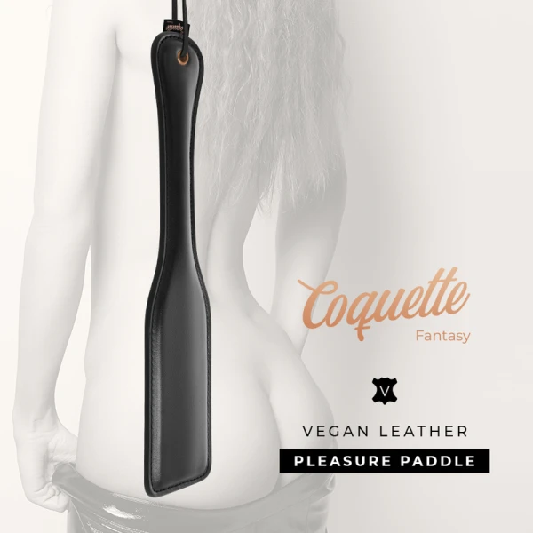 Coquette Fantasy Rijzweep van vegan leer Chic Desire