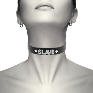 Coquette Accessories Sklavenhalsband van vegan leer Desire Coquette Accessories Sklavenhalsband van vegan leer Desire - Afbeelding 2