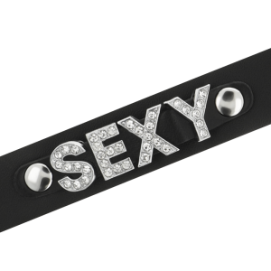 Coquette Accessories vegan leren halsband Desire zwart Coquette Accessories vegan leren halsband Desire zwart - Afbeelding 4