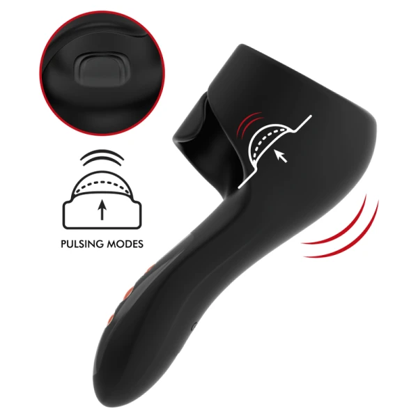 Jamyjob Pulsar Masturbator mit Vibration und Pulsation