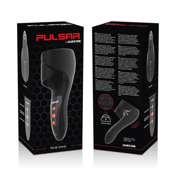 Jamyjob Pulsar Masturbator mit Vibration und Pulsation