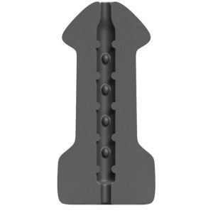 ALL Black Masturbator Hook Up met pijpbeurtgevoel 17 cm ALL Black Masturbator Hook Up met pijpbeurtgevoel 17 cm - Afbeelding 1