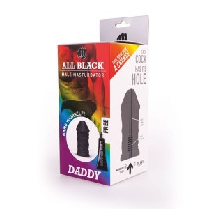 ALL Black Masturbator Daddy mit detailliertem Schaft ALL Black Masturbator Daddy mit detailliertem Schaft – Bild 2