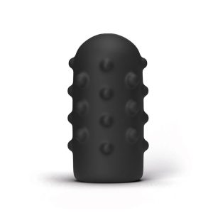 ALL Black Masturbator Hobbelig met Nopjes-Structuur ALL Black Masturbator Hobbelig met Nopjes-Structuur - Afbeelding 3