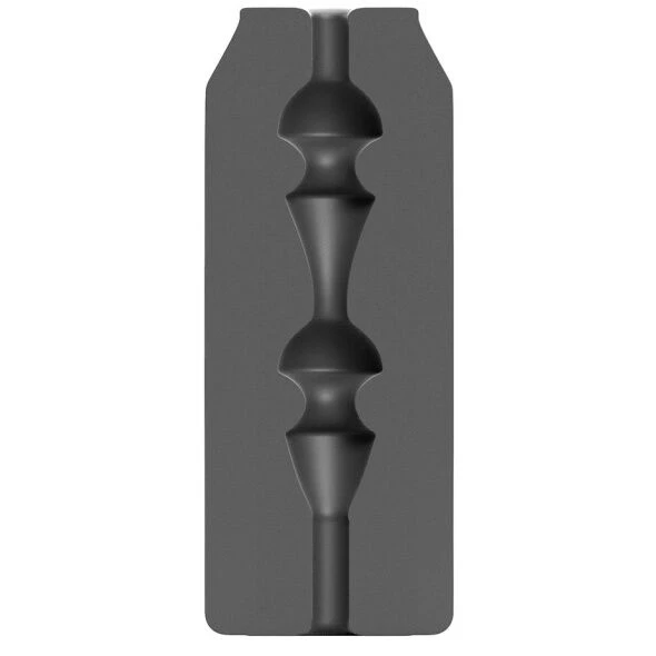 ALL Black Masturbator Energy-Dose 17 cm