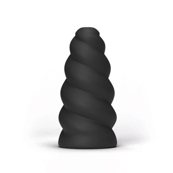 ALL Black Masturbator Flick mit Spiralstruktur