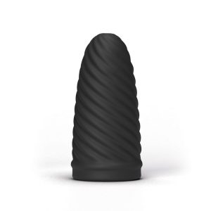 ALL Black Masturbator Loop-Model met geribbeld ontwerp 17 cm ALL Black Masturbator Loop-Model met geribbeld ontwerp 17 cm - Afbeelding 2
