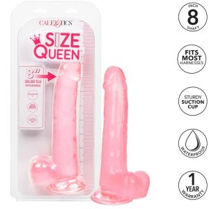 Calexotics Dildo Maat Koningin 20,3 cm Roze Calexotics Dildo Maat Koningin 20,3 cm Roze - Afbeelding 2