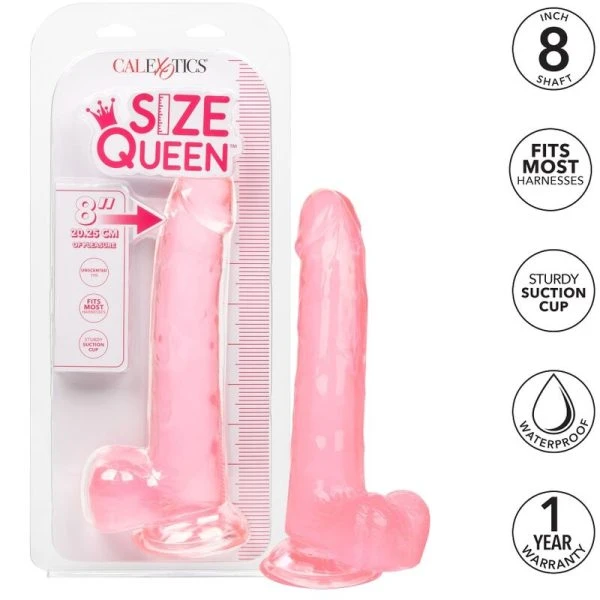 Calexotics Dildo Maat Koningin 20,3 cm Roze Calexotics Dildo Maat Koningin 20,3 cm Roze
