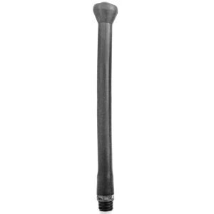 ALL Black Anal Douche made of Silicone with System Stopper 27 cm