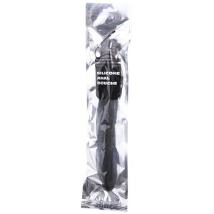 ALL Black Mega Ripple Shower Anal Silikon-Dusche 28,5 cm ALL Black Mega Ripple Shower Anal Silikon-Dusche 28,5 cm - Image 2