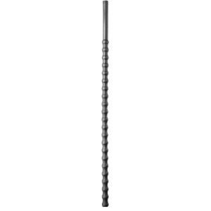 ALL Black urethrasonde van siliconen met golven, 24 cm ALL Black urethrasonde van siliconen met golven, 24 cm - Afbeelding 1
