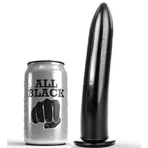ALL Black Dilator Anal Y Vaginal 19 x 3,5 x 3,5 cm