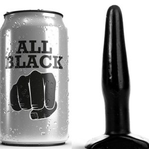 ALL Black Analplug Starter-Penetrator PVC ALL Black Analplug Starter-Penetrator PVC - Afbeelding 1