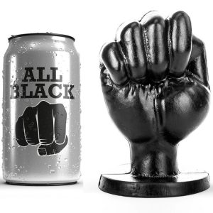 ALL Black Faust-Dildo Anal van PVC voor anale fisting-stimulatie, zwart ALL Black Faust-Dildo Anal van PVC voor anale fisting-stimulatie, zwart - Afbeelding 1