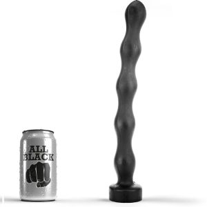 ALL Black Analplug mit Kugelform und fünf Verdickungen ALL Black Analplug mit Kugelform und fünf Verdickungen – Bild 1