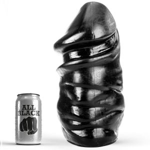 ALL Black Pene Anal 33 CM Anaalplug Dildo zonder Ballen PVC Zwart ALL Black Pene Anal 33 CM Anaalplug Dildo zonder Ballen PVC Zwart - Afbeelding 1