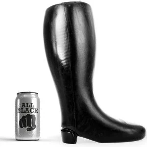ALL Black Reuzen-Fistinglaars van TPR 31 x 12,5 x 12,5 cm