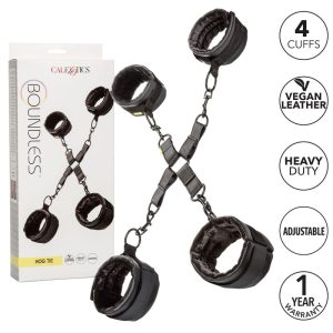 Calexotics Boundless Hog Tie Handschellen und Fußfesseln Set Calexotics Boundless Hog Tie Handschellen und Fußfesseln Set – Bild 2