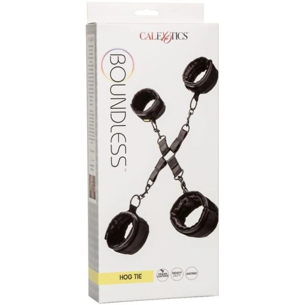 Calexotics Boundless Hog Tie Handschellen und Fußfesseln Set