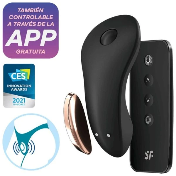 Satisfyer Connect Little Secret Panty Vibrator met app-bediening