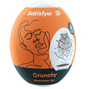 Satisfyer Eggs Crunchy Masturbator-Ei mit Hydro-Active Satisfyer Eggs Crunchy Masturbator-Ei mit Hydro-Active – Bild 1