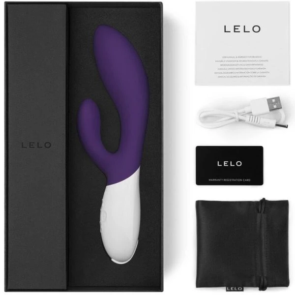 Lelo INA Wave 2 Vibrator met clitorale stimulator en WaveMotion-technologie Lelo INA Wave 2 Vibrator met clitorale stimulator en WaveMotion-technologie