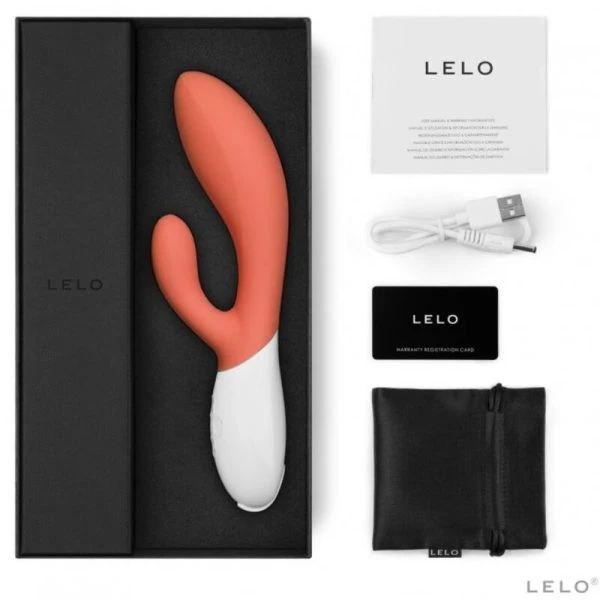 Lelo INA 3 Luxus Vibrator met Clitorisstimulator