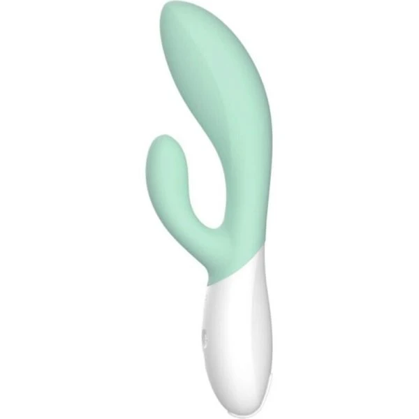 Lelo INA 3 Rabbit-Vibrator met G-punt- en clitorisstimulatie, algen Lelo INA 3 Rabbit-Vibrator met G-punt- en clitorisstimulatie, algen