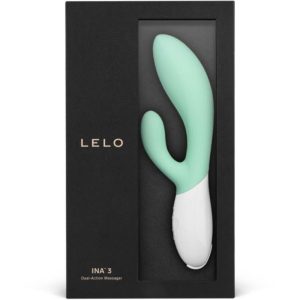 Lelo INA 3 Rabbit-Vibrator met G-punt- en clitorisstimulatie, algen Lelo INA 3 Rabbit-Vibrator met G-punt- en clitorisstimulatie, algen - Afbeelding 5