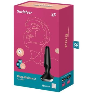 Satisfyer Connect Plug-ilicious 2 Anale Vibrator met App-bediening, zwart Satisfyer Connect Plug-ilicious 2 Anale Vibrator met App-bediening, zwart - Afbeelding 5